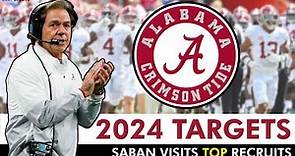 Alabama Football Recruiting News & Rumors: 2024 Early Signing Day + Nick Saban In-Home Visits