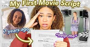 Reading & Performing the First Movie Script I Wrote... *i'm scared*
