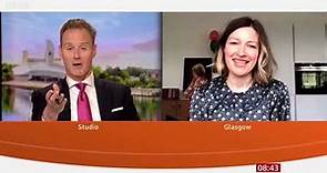 Kelly Macdonald Interview on BBC Breakfast - 26/04/2021