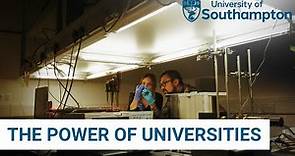 The Power of Universities | University of Southampton