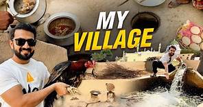 Village Food DESI KUKAR 🐓 1 Day in my Village | Food, Farm & Village Tour