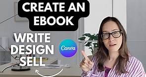 How to Create an Ebook for Free Using Canva