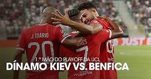 Resumo/Highlights: Dínamo Kiev 0-2 SL Benfica