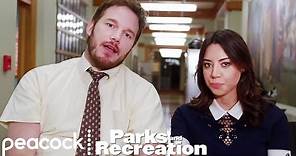 April and Andy (Behind The Scenes) | Parks and Recreation