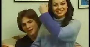 Ashton Kutcher and Mila Kunis