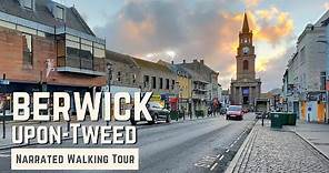 BERWICK-UPON-TWEED | 4K Narrated Walking Tour | Let's Walk 2021