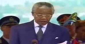 President Nelson Mandela Inauguration Speech May 10, 1994