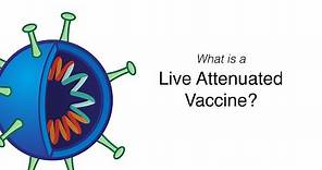 What is an Attenuated Vaccine?