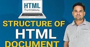 Structure of HTML Document | Frontend Web Development ( html tutorial)