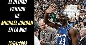 El Último Partido de Michael Jordan en la NBA COMPLETO en español 💯