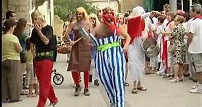 Disfraces fiestas "Asterix y Obelix" Aibar 2012