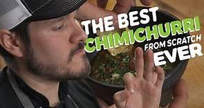 The BEST Chimichurri Recipe From Scratch | SWTY