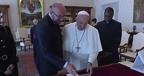 Il presidente del Consiglio europeo Michel incontro Papa Francesco