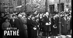 Memorial Service For Duke Of Kent - 1942 (1942)