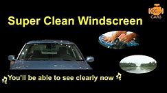 How to Make Windscreen Smooth - Super Clean Windshield