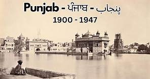 Historic and Rare Photographs of Undivided Punjab: 1900–1947