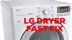 ✨ LG GAS DRYER - NO HEAT - FIXED IN 2 MINUTES ✨Make Sure to UNPLUG