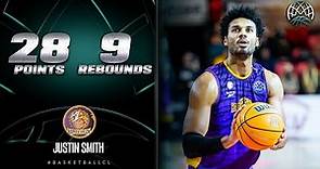 Justin Smith (28 PTS | 9 REB) | Player Highlights | HOLO v OOST | #BasketballCL 2023-24
