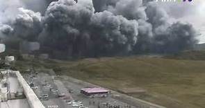 日本熊本縣知名的阿蘇山 火山爆發過程震撼