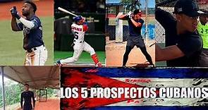 LOS 5 MEJORES PROSPECTOS CUBANOS DE LA MLB EN LA ACTUALIDAD