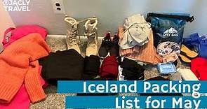 Iceland Packing List for May | Packing for Iceland in Summer