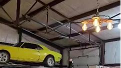 New bulbs 💡 in the chandelier….thank you Menards rebate center 😂#rusty #repurposed #industrialdesign #welding #lighting #hobbyart #junkart #jasonbogner #worknprgss #worknprgssart | Jason Bogner