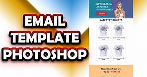 Create Email Template PSD in Adobe Photoshop CC