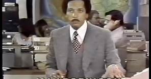 ABC World News Tonight July 10 1978 | Max Robinson's Debut