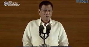 FULL VIDEO: President Rodrigo Duterte's Sona 2016