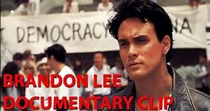 Brandon Lee segment - Death by Misadventure: The Mysterious Life of Bruce Lee