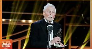 Sir Derek Jacobi receives the Lifetime Achievement award | Olivier Awards 2023 with Mastercard