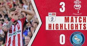 Lincoln City v Wycombe Wanderers highlights