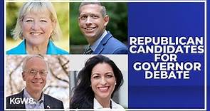 Republican candidates for Oregon governor | Full debate