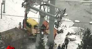 Raw Video: Skiers Trapped on Gondolas at Resort