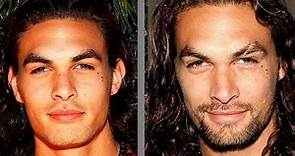 Jason Momoa and Scar. Before and After