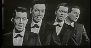 Four Esquires--Love Me Forever, Rare 1957 Video Performance