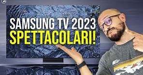 SAMSUNG TV: i nuovi schermi TOP DI GAMMA 2023 a tutto SPETTACOLO!