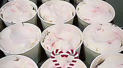 Peppermint cake cups! (Limited supply) Peppermint hot chocolate on the bottom Fudge crunch in the middle Candy cane ice cream on top with whipped icing and crushed candy canes! | Windy Ridge Dairy