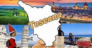 🥩🍷 LA TOSCANA - Le Regioni d'Italia (Geografia) 📚🌍