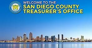 Welcome to the San Diego County Treasurer's Office