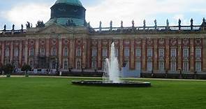 Potsdam, Germany - Neues Palais (New Palace) garden, also Potsdam University