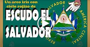 El Salvador, partes del escudo, significado de símbolos / Shield of Salvador