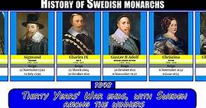 History of Swedish monarchs