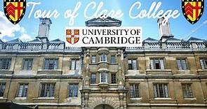 Tour of Clare College, Cambridge University 2021 🏛💛