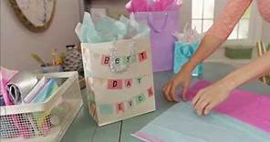 Giftology: How to Fill a Gift Bag with Tissue