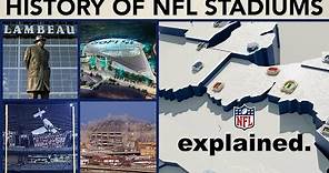Evolution of Every NFL Team’s EVERY Stadium | NFL Explained