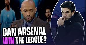 Thierry Henry on Arsenal's chances at the Premier League title | UCL on CBS Sports