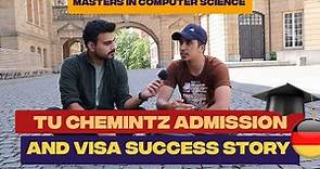 TU Chemnitz Admission & Visa Success Story | FROM CUST University Pakistan to Germany