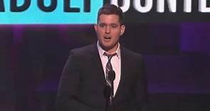 Michael Buble Wins Adult Contemporary Music Artist - AMA 2010