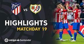 Resumen de Atlético de Madrid vs Rayo Vallecano (2-0)